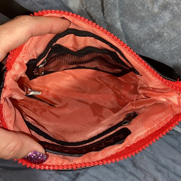 Nwot rare earth Stone Mountain leopard  crossbody bag - Picture 10 of 14